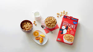 puffins cereal flavors nutrition