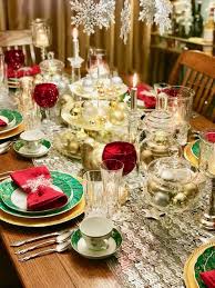 Maybe you would like to learn more about one of these? Christmas Table Decor How To Style Your Dining Room Table For Christmas By Limani Designs Red Christmas Table Decorations Diy Christmas Table Christmas Table
