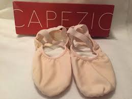 Capezio Hanami Nib Split Sole Canvas Ballet Shoes Light Pink
