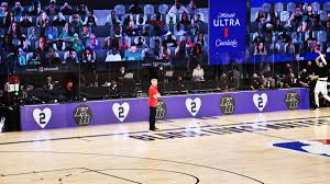 The national basketball association (nba) is using microsoft teams' new together mode to place basketball fans these virtual stands will include more than 300 fans using together mode to sit side by side with each other sign up for the newsletter processor. I Was A Floating Head At An Nba Game It Gets Weirder Wired