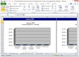 Free Monthly Family Income Template For Excel