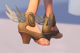 mercy has the highest heels Minecraft Skin