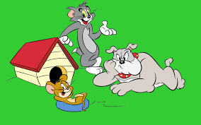 Tom Jerry And Spike Cartoon Desktop Hd Wallpaper 1920x1200 :  Wallpapers13.com