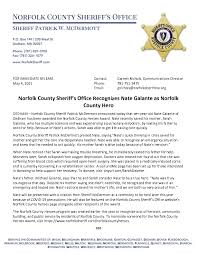 norfolk county sheriff s office history