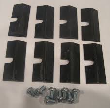 Glass Clips Set Of 8 For Kozy Heat