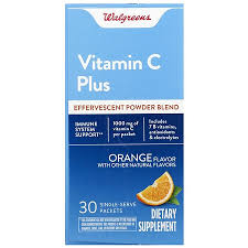 A 2013 cochrane data review including 29 trials, and 11, 306 participants failed to show that taking vitamin c supplements prevented the common cold. Walgreens Vitamin C Plus Effervescent Powder Blend Orange Walgreens
