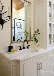Ivory Bathroom With Oil Rubbed Bronze