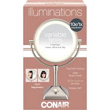 conair variable lighted 1x and 10x