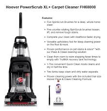 hoover powerscrub xl carpet cleaner