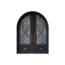 Wrought Iron Custom Exterior Door Style