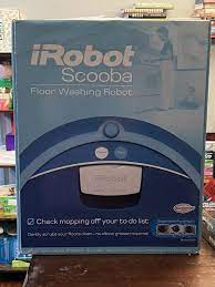 irobot 330 scooba blue robotic
