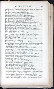1851 city directory