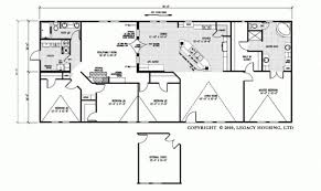 Triple Wide Mobile Home Floor Plans