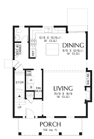two story farmhouse plan with 1 619 sq ft