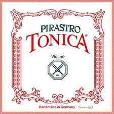 Details About Pirastro Tonica Violin String Set 4 4 Size Medium E String Silvery Steel