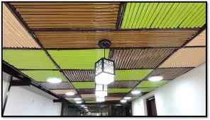 bamboo design ceiling work homify