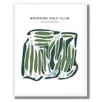 Buy the best printed golf course Braeside Golf Club, Michigan ...