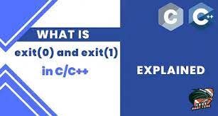 exit 0 and exit 1 in c c explained