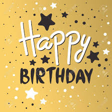 Beautiful Birthday Invitation Cards Design Gold And Black Colors