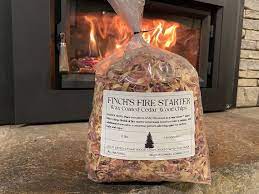 Fire Starter Wax Coated Cedar Wood