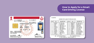 apply for a smart card driving license