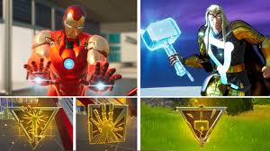 Fortnite players are now able to fly around the battle royale map with iron man's new jetpack.if they can find it, that is. New Iron Man Boss Keycard Thor S Mythic Item Fortnite Battle Royale Youtube
