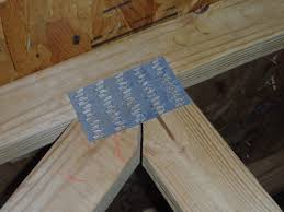 how to splice a joist or rafter blue