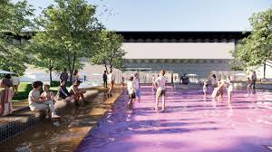 pink pond installation wins 2021 ngv