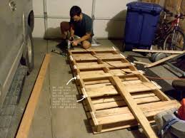 diy twin pallet bed instructions