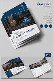 Real Estate Brochures Templates Free Simple Real Estate A4 Bi Fold