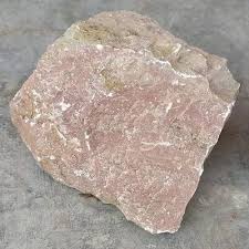 lumps red natural rock limestone for