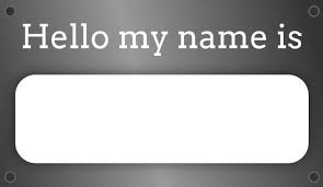 Name Tag Label Templates Examples Lucidpress