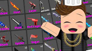 Godly weapons are rare, and the most popular weapons in the game. I Got Every Godly In The Game Roblox Murder Mystery 2 Youtube