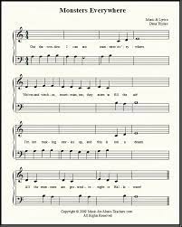 The letter notes sheets posted on this blog are aimed at beginner musicians, most of them are simplified versions of the original songs, in order to make it. Halloween Songs For Beginner Piano With Without Lettered Notes