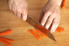 3 ways to julienne carrots. Knife Skills How To Cut Carrots