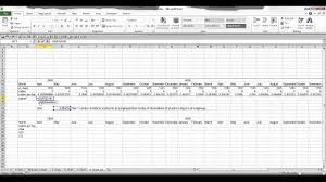 Creating A U Bar Chart Step 1 Using Excel