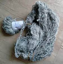 60 count light grey woolen carpet yarn