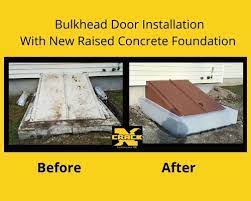 bilco basement bulkhead door installation