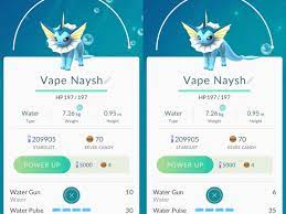 Pokémon GO Has Finally (and Silently) Nerfed Vaporeon and Buffed Everything  Else – Geekritique