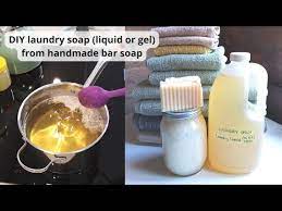 diy laundry soap liquid gel depending