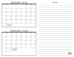 2 Page Monthly Calendar Template 2015 Printable Monthly Calendar