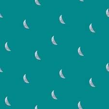 cute moon fabric wallpaper and home