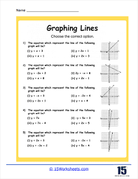 Graphing Lines Worksheets 15