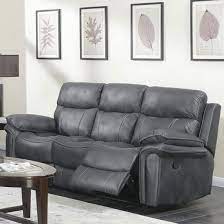 richmond fabric 3 seater recliner sofa