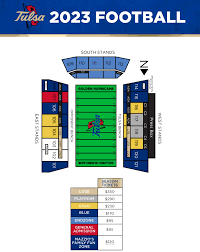 2023 chapman stadium seating chart tulsa