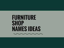 Some of the technologies we use are necessary for critical functions like security and site integrity, account authentication, security and privacy preferences, internal site usage and maintenance data, and to make the site work correctly for browsing and transactions. 650 Catchy Furniture Shop Names Video Infographic