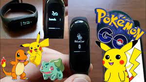 Mİ BAND 3 CUSTOM FİRMWARE ( Pokemon go THEME ) - YouTube