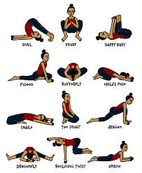 Yin Yoga Chart Annie Illustrates