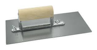cca adhesive notched trowel complete