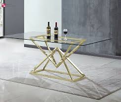 Design Dining Table Diamond Stainless